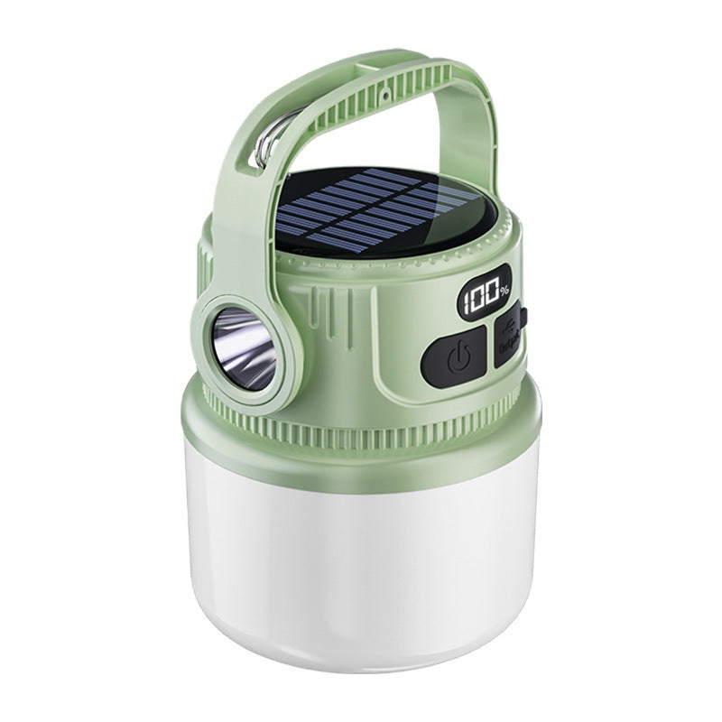 Solar Multi-gear Adjustable Outdoor Portable Charging Camping Lantern