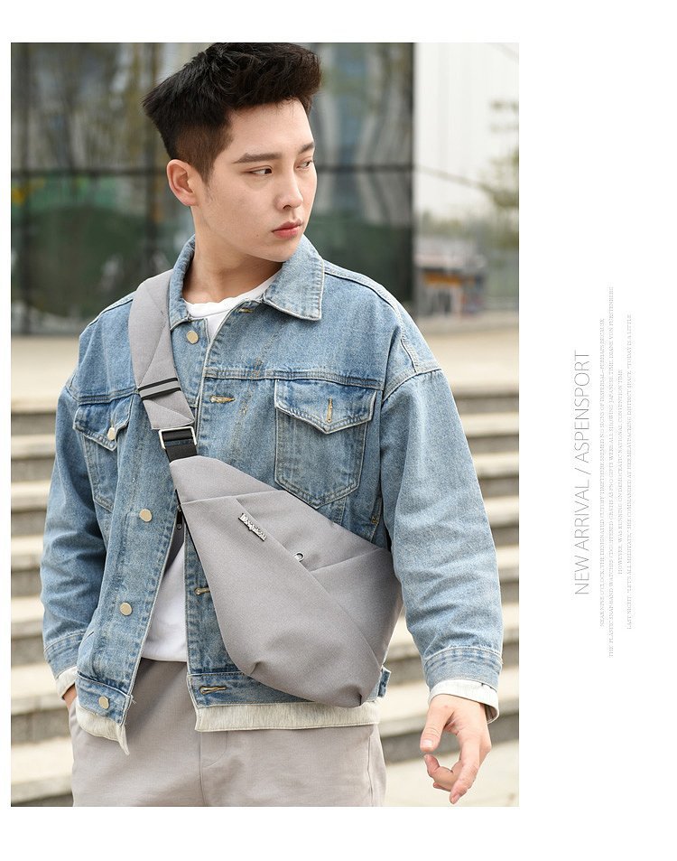 Men's Multifunctional Leisure Shoulder Bag