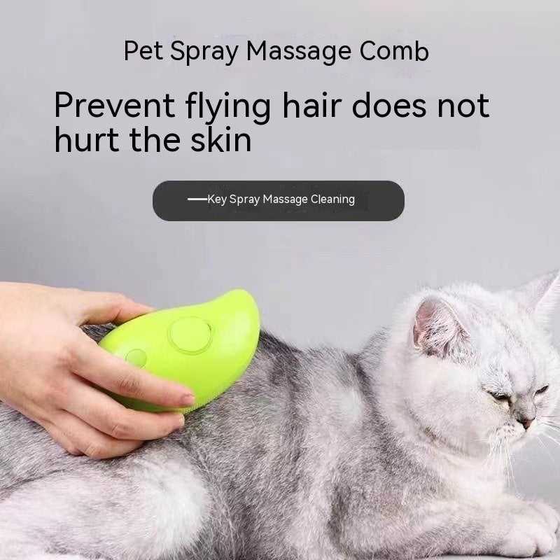 3 in 1 Pet Steamy Brush