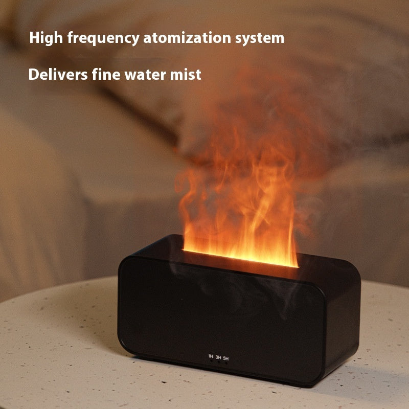 Household USB Diffuser with Flame Simulator and Aromatherapy