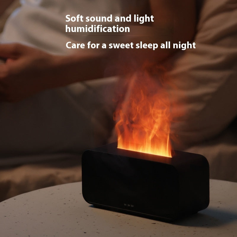 Household USB Diffuser with Flame Simulator and Aromatherapy