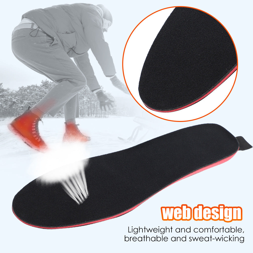 Rechargeable Heated Insoles For Men/Women-Cut To Any Size-with remote control adjuster