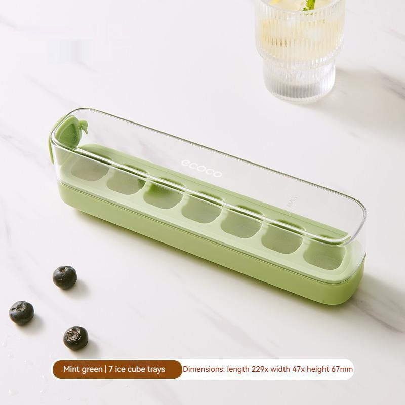 Press-Type Silicone Ice Cube Tray