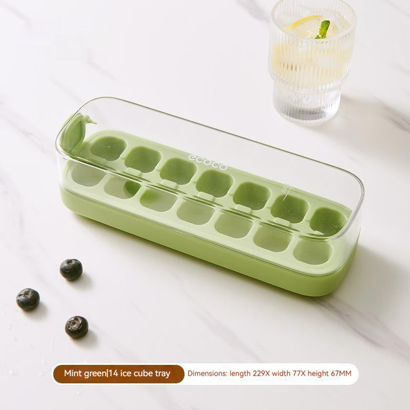 Press-Type Silicone Ice Cube Tray