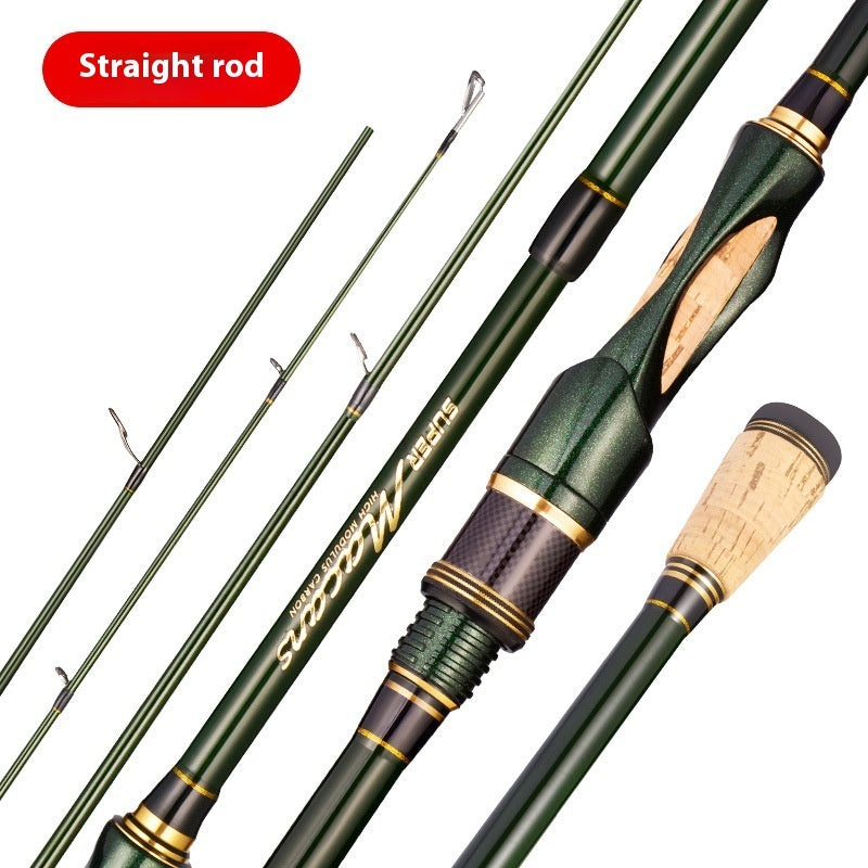 4pcs Carbon Salt/Fresh Water Fishing Rods