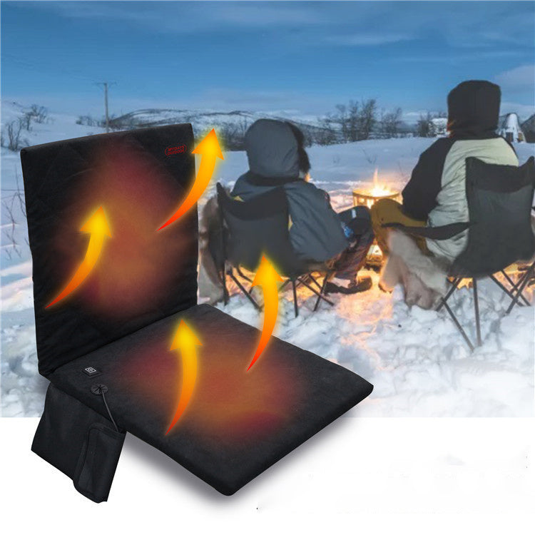 Outdoor Winter Camping Equipment-Portable Heated USB Seat Mat